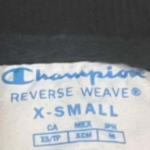 Champion unisex vintage reverse weave crewneck sweatshirt size extra small - Picture 4 of 4
